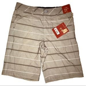 Hybrid Swim Shorts Sz 30🏊‍♂️ Gray Swimsuit Trunks